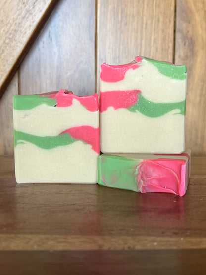Strawberry & Lime Goat's Milk Soap