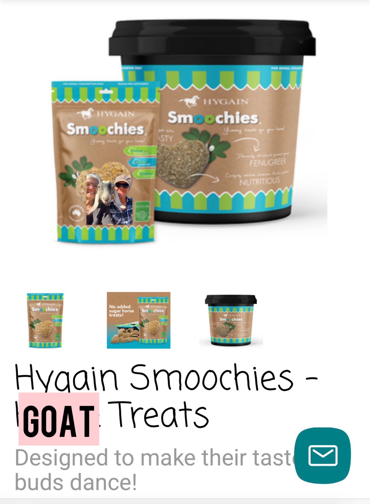 Donation of treats or feed