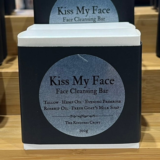 Kiss My Face Cleansing Bar — Black Label Goat’s Milk Soap