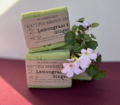Lemongrass & Ginger — Goat’s Milk Soap