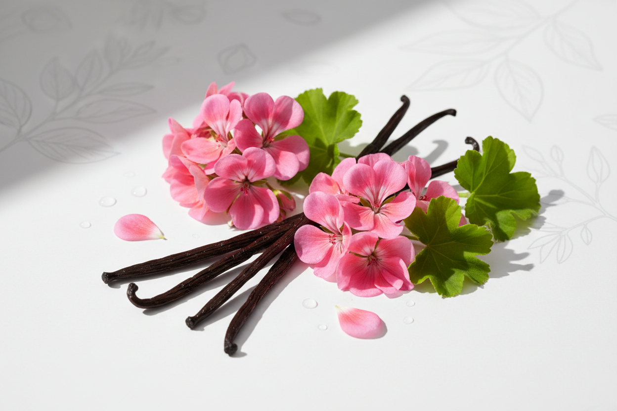 tahitian vanilla & geranium